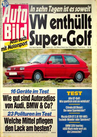 Deckblatt Auto Bild (09/1989)